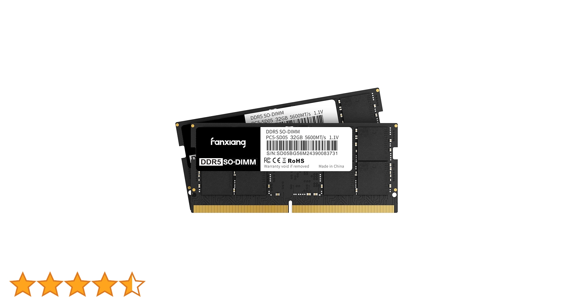 Fanxiang DDR5/16GB/X2[新品●未開封] fanxiang RGB DDR5 RAM 32GB (2x16GB) 6400MHz (Intel XMP 3.0
